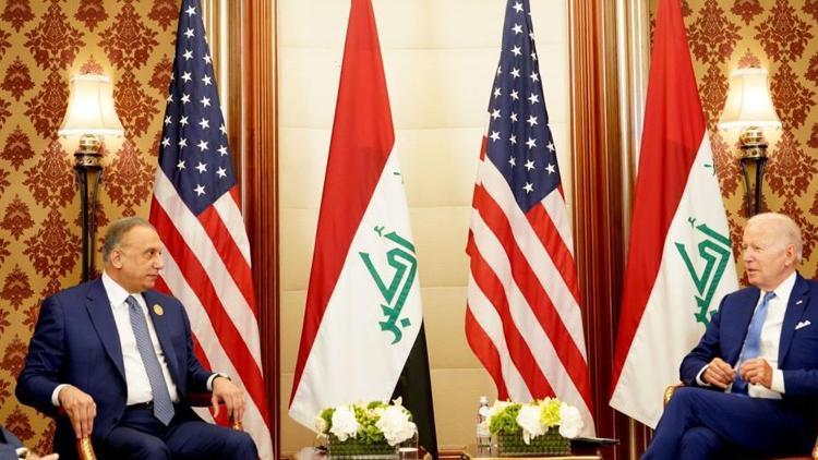 Biden, Ciddede Irak Başbakanı el-Kazımi ile görüştü