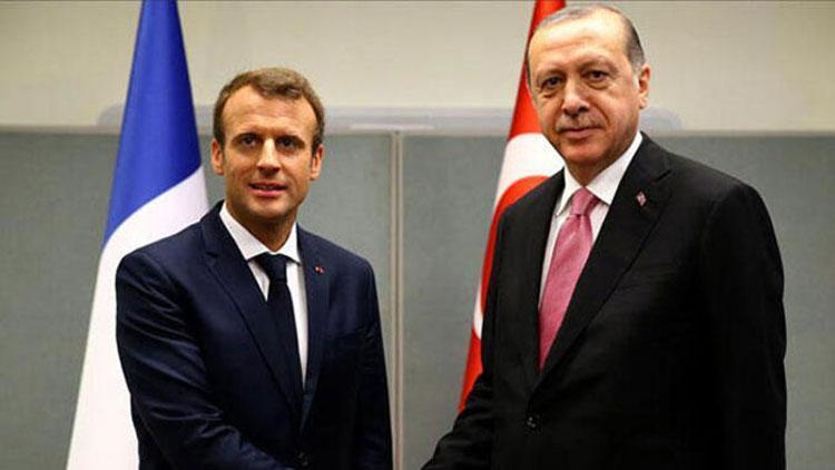 Cumhurbaşkanı Erdoğandan Macron ile görüşmesinde SAMP-T ve tahıl koridoru vurgusu