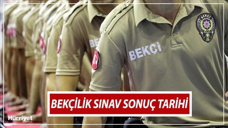 Bekçilik sınavı sonuçları ne zaman, hangi tarihte açıklanacak Bekçilik sınav sonuçları hakkında tarih açıklaması