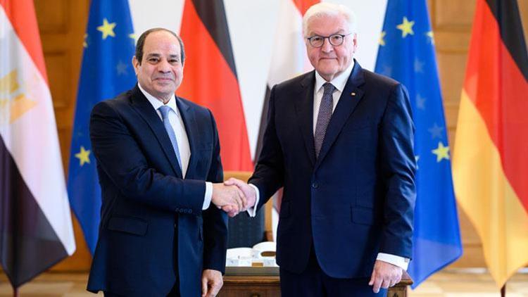 Almanya Cumhurbaşkanı Steinmeier, Mısır Cumhurbaşkanı Sisi ile görüştü