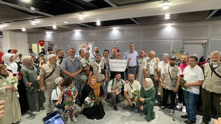 İlk kafile kutsal topraklardan döndü