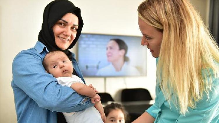 Başkanı Yazıcıdan yeni doğan bebekler için hediye