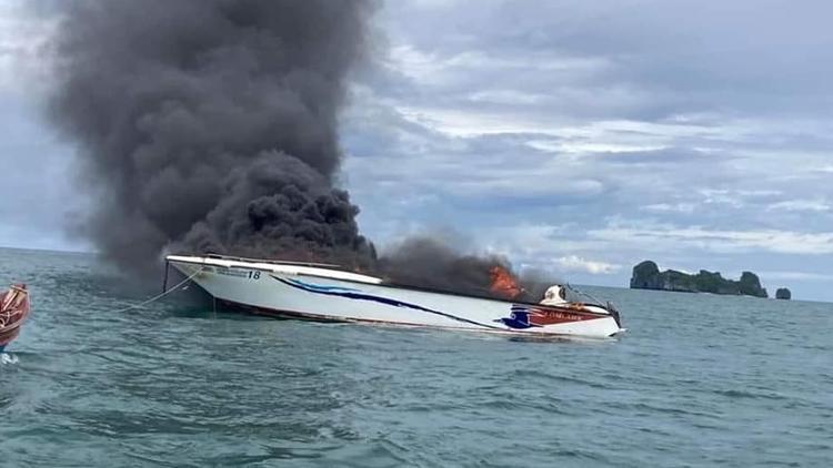 Tayland’da sürat teknesinde yangın: 20 yaralı