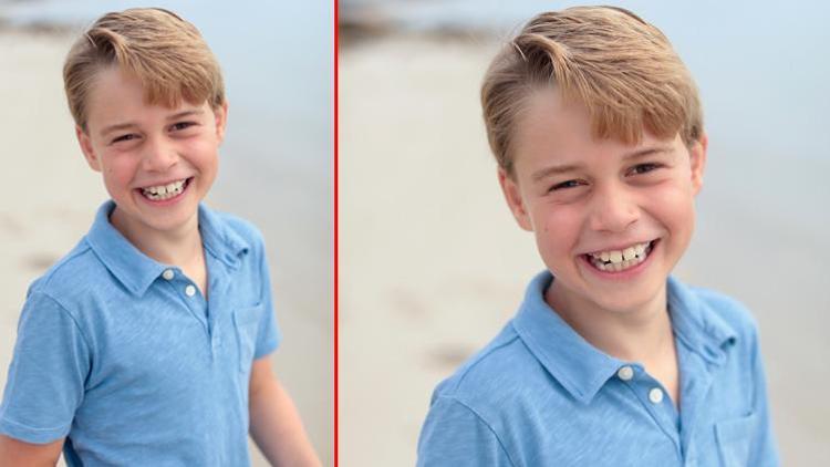 Prens George 9 yaşında: Kısa pantolondan takım elbiseye