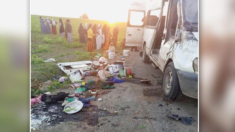 Mardinde feci kaza: 2 kişi hayatını kaybetti, 17 yaralı