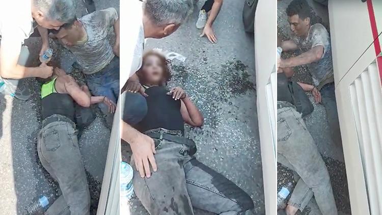 Edirnede korkunç olay 2 göçmen son anda kurtarıldı