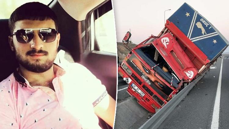 Kayseride kamyon devrildi: Ağabey öldü, kardeşi yaralı