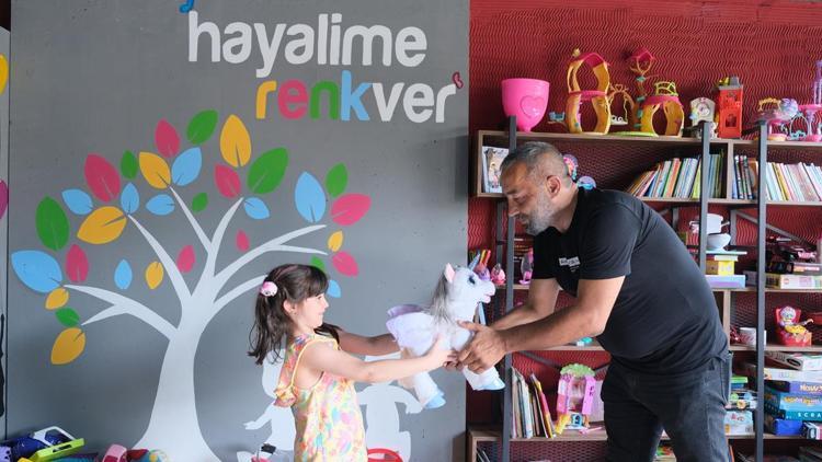 Çocukların hayalleri burada renkleniyor