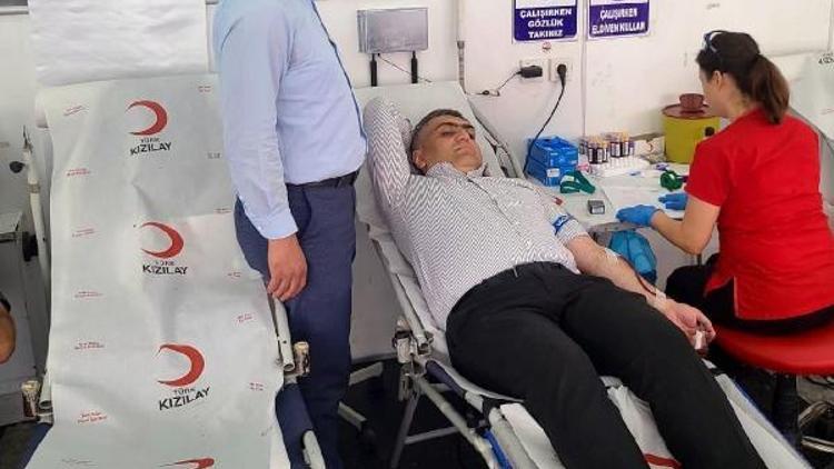 Ergani’de kan bağışı kampanyası