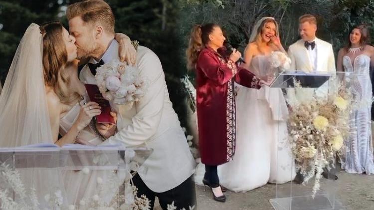 7 yıllık aşkta mutlu son Ege Kökenli ile Lior Ahituv evlendi
