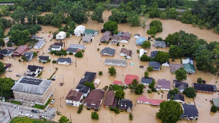 ABDnin Kentucky eyaletindeki selde ölü sayısı 15e çıktı