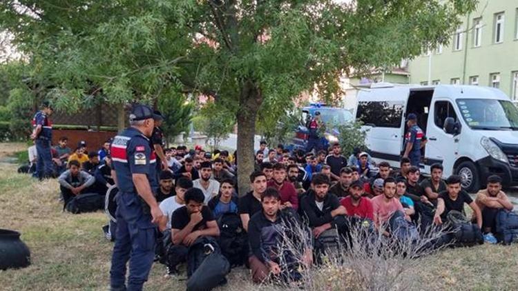 Kırklarelide 88 kaçak göçmen yakalandı 7 organizatör tutuklandı