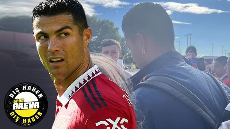 Son dakika: Cristiano Ronaldodan çok konuşulan hareket Manchester United taraftarı tepkili...