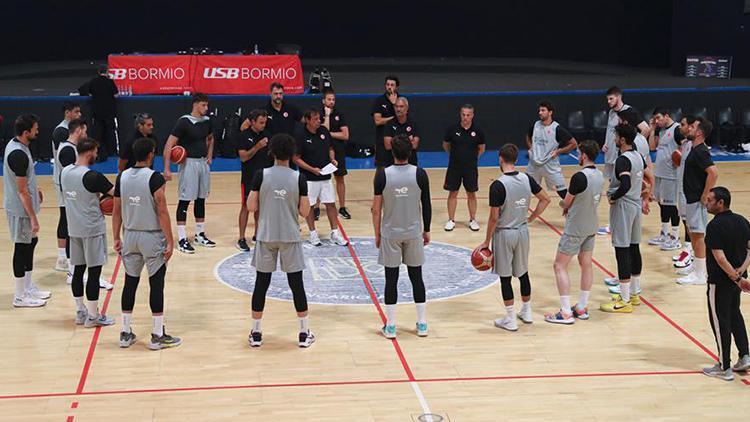A Milli Erkek Basketbol Takımı, Bormioda kamp çalışmalarına başladı
