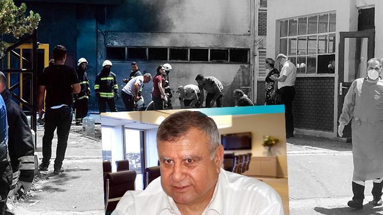 Tekirdağda patlama meydana gelen fabrikanın sahibi Ömer Asım Eralp öldü
