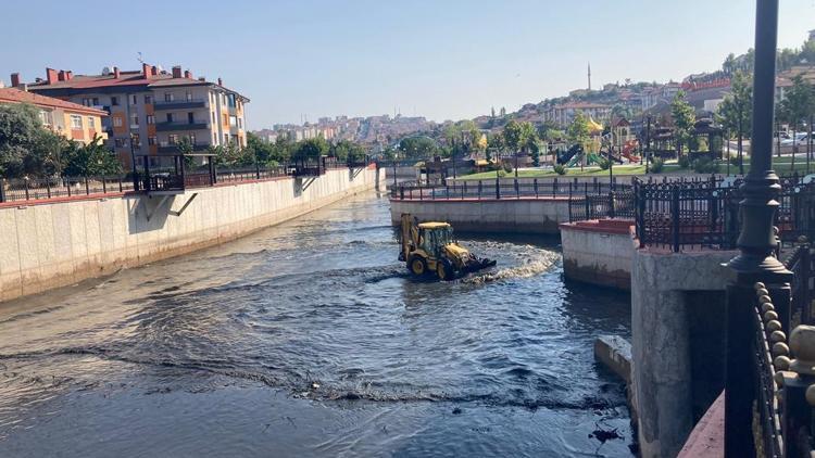 Gümüşdere temizlendi