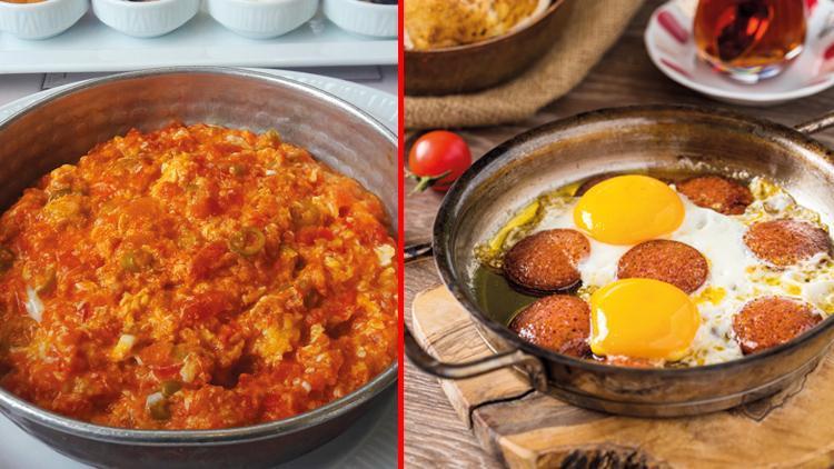 Menemen mi sucuklu yumurta mı