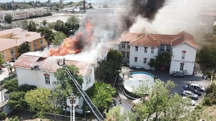 Balıklı Rum Hastanesindeki yangınla ilgili soruşturma başlatıldı