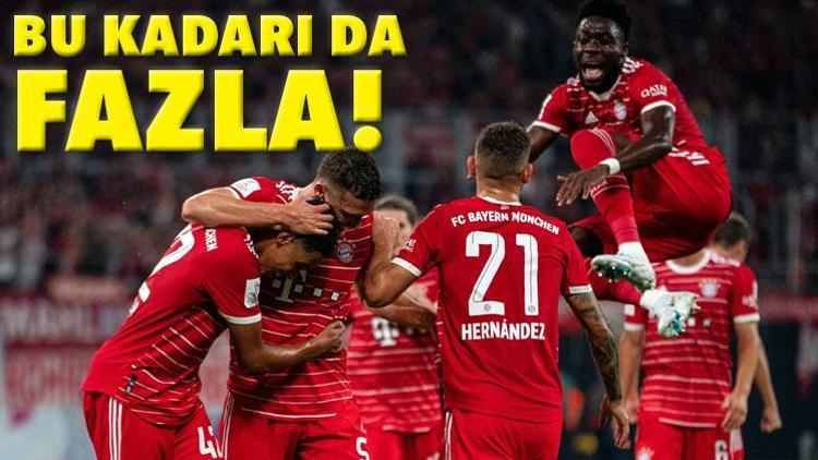 Bundesliganın ilk haftasında Bayern Münih, Eintracht Frankfurt ağlarına tam 6 gol gönderdi