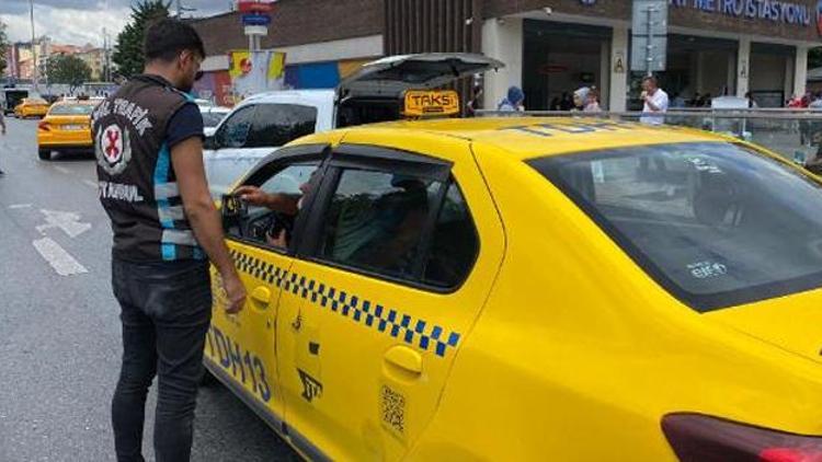 Fatihte yolcu seçen taksicilere ceza