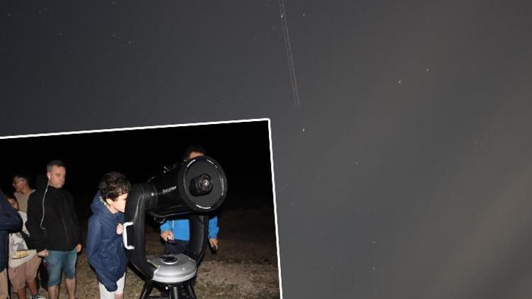 Perseid meteor yağmuru böyle izlendi