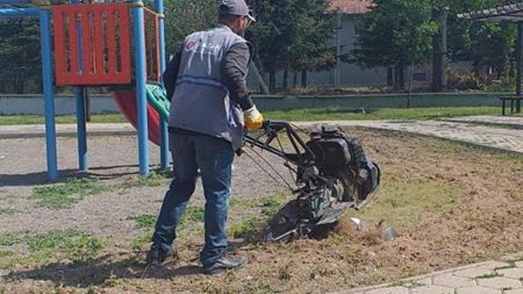 Ankara Haberleri Parklarda bakıma devam Yerel Haberler