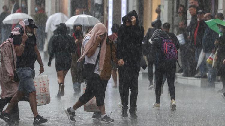 İstanbul’da sağanak yağış uyarısı