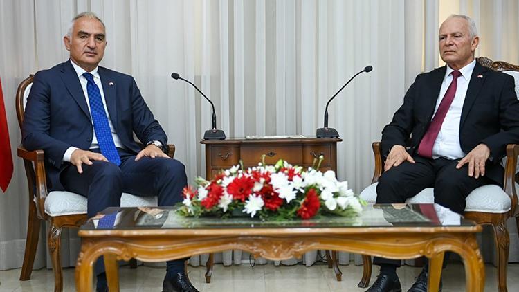 Kültür ve Turizm Bakanı Ersoy, KKTC’deki temaslarına devam ediyor