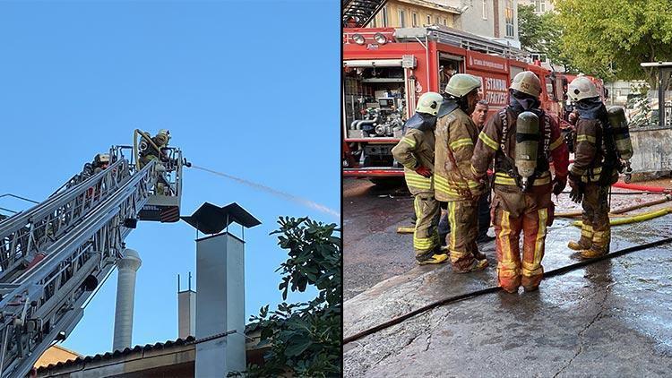 Beylikdüzü’nde korkutan yangın