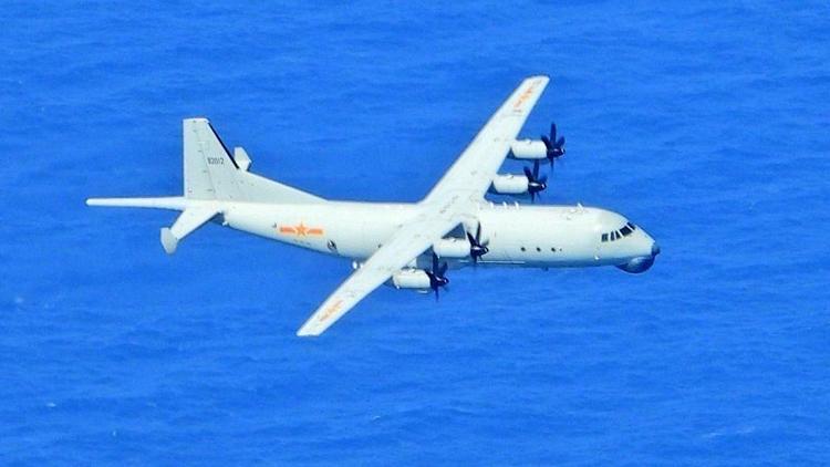 Çinin 17 savaş uçağı ve 5 savaş gemisi Tayvan çevresinde görüldü