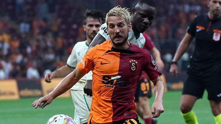 Galatasarayda direksiyona Dries Mertens geçiyor Trabzonspor maçında Emre Akbaba kenara çekilecek