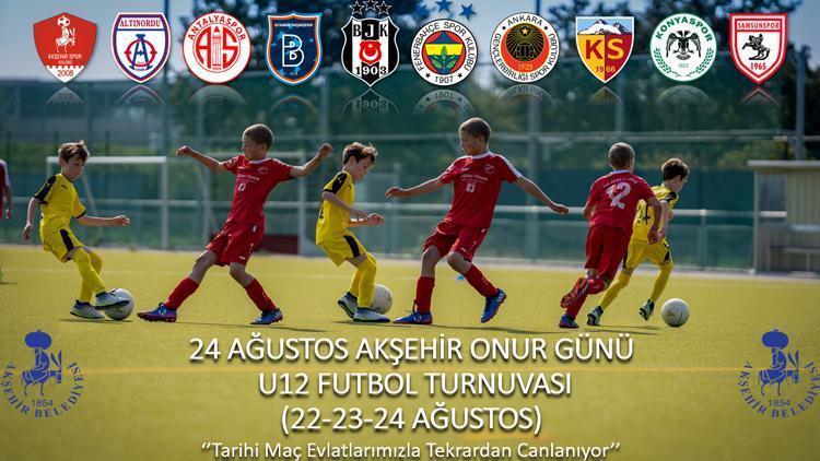 Akşehir Onur Gününü etkinlikleri çerçevesinde U12 Futbol Turnuvası düzenlenecek