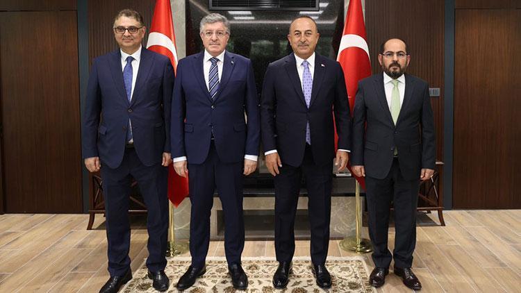Bakan Çavuşoğlundan kritik Suriye görüşmesi