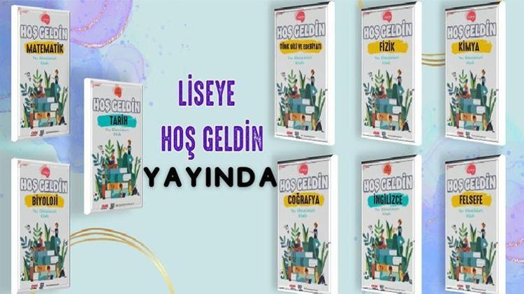 Liseye geçen öğrenciler için Liseye Hoş Geldin kitabı