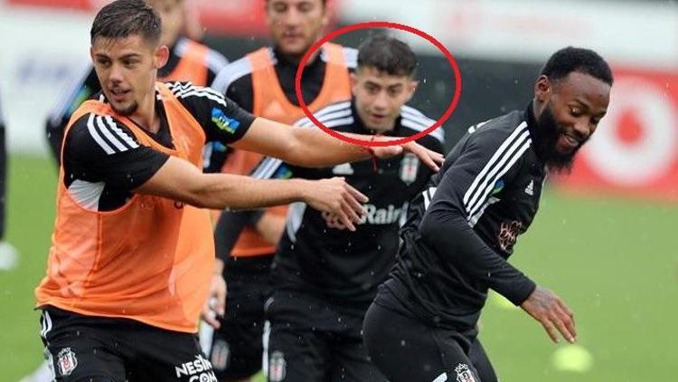 Beşiktaşta Kerem Atakan ilk kez antrenmanda Ghezzal katılmadı...