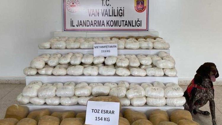 Van’da tarihi operasyon 153 kilogram metamfetamin ele geçirildi