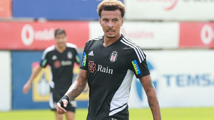 Dele Alli, Beşiktaşta ilk antrenmanına çıktı