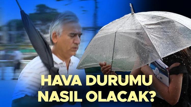 Hava durumu tahminlerini Meteoroloji yayınlandı İstanbulda bugün (27 Ağustos) hava nasıl olacak Yeni yağış uyarısı