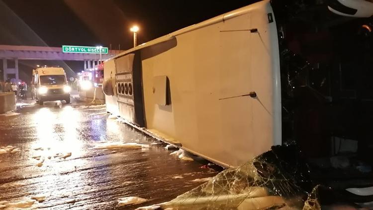 Hataydaki otobüs kazasında yaralananlardan 16sı taburcu edildi