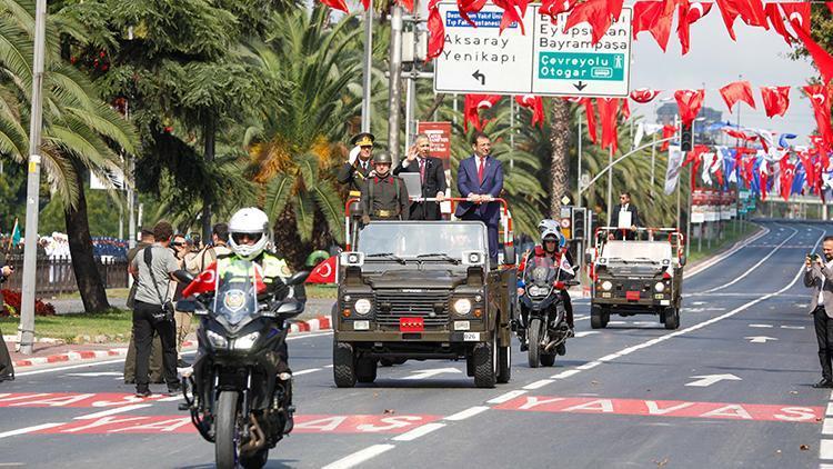 Vatan Caddesinde 30 Ağustos Zafer Bayramı töreni