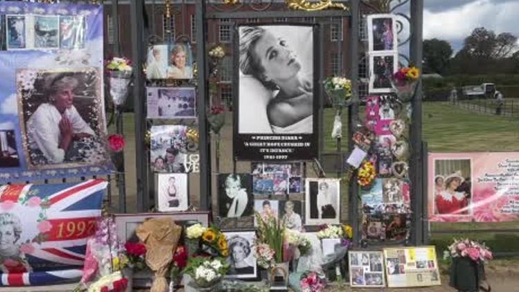 Diana 25. ölüm yıl dönümünde Londrada anıldı