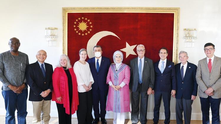 Emine Erdoğan IPA yönetimiyle buluştu: Dünyanın tüm çocuklarını konuştular