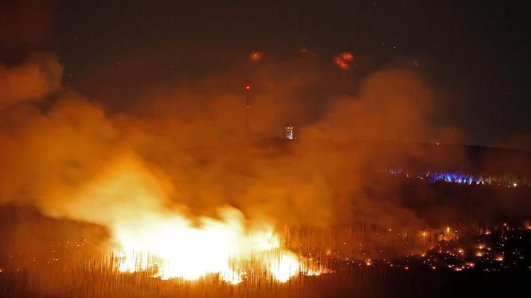 Harz Dağları’nda orman yangını... Acil durum ilan edildi