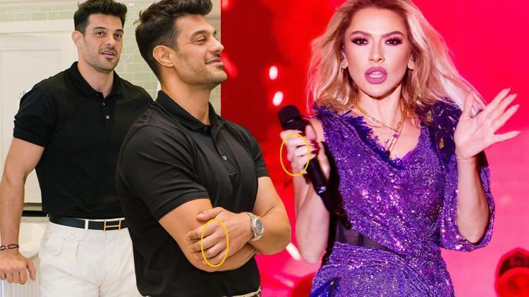 Hadise ve Mehmet Dinçerler arasında neler oluyor... Yüzükler çıktı