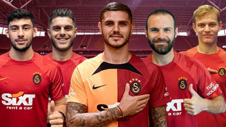 Galatasaraydan son gece imza şov Mauro Icardi, Yusuf Demir, Juan Mata, Rashica ve Ross Jensen için KAP açıklamaları...