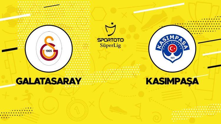 Galatasaray Kasımpaşa maçı ne zaman saat kaçta, hangi kanalda İşte canlı yayın bilgileri