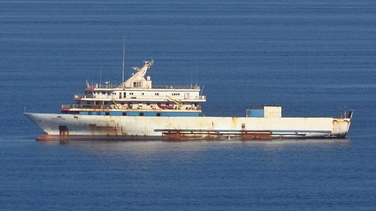 O geminin yetkilisi Yunan tacizini anlattı: Pervaneye halat atıp ateş ettiler
