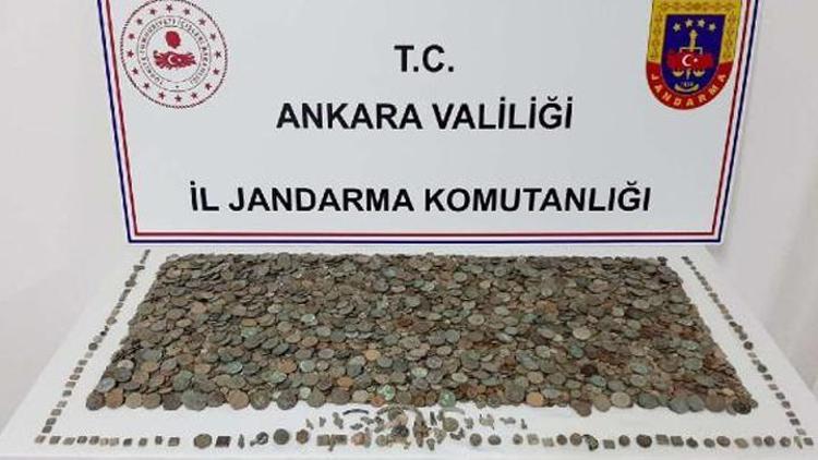 Ankarada 3 milyon lira değerinde tarihi eser ele geçirildi