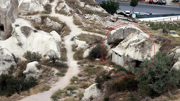 Kapadokyada sosyal medyada tartışmalara neden olan yıkımla ilgili açıklama