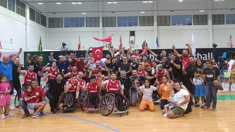 23 Yaş Altı Tekerlekli Sandalye Basketbol Milli Takımı dünya şampiyonasında finalde